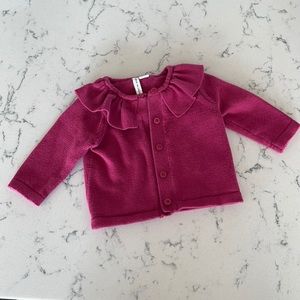 Janie and Jack cardigan - 0-3 months